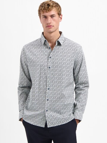 No Excess - Ajuste regular Camisa en azul: frente