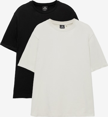 Pull&Bear Shirt in Black: front
