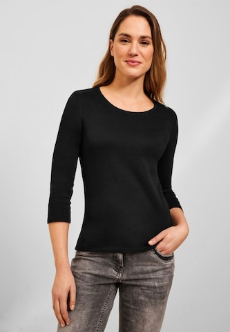 CECIL Shirt in Black: front