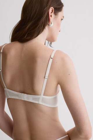 INTIMISSIMI Balconette Bra 'Sofia Ethereal Embrace' in White