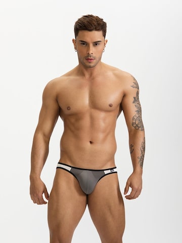 BIMONI Panty 'Soft' in Grey: front