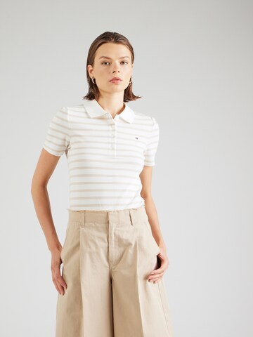 T-shirt '1985' TOMMY HILFIGER en blanc : devant