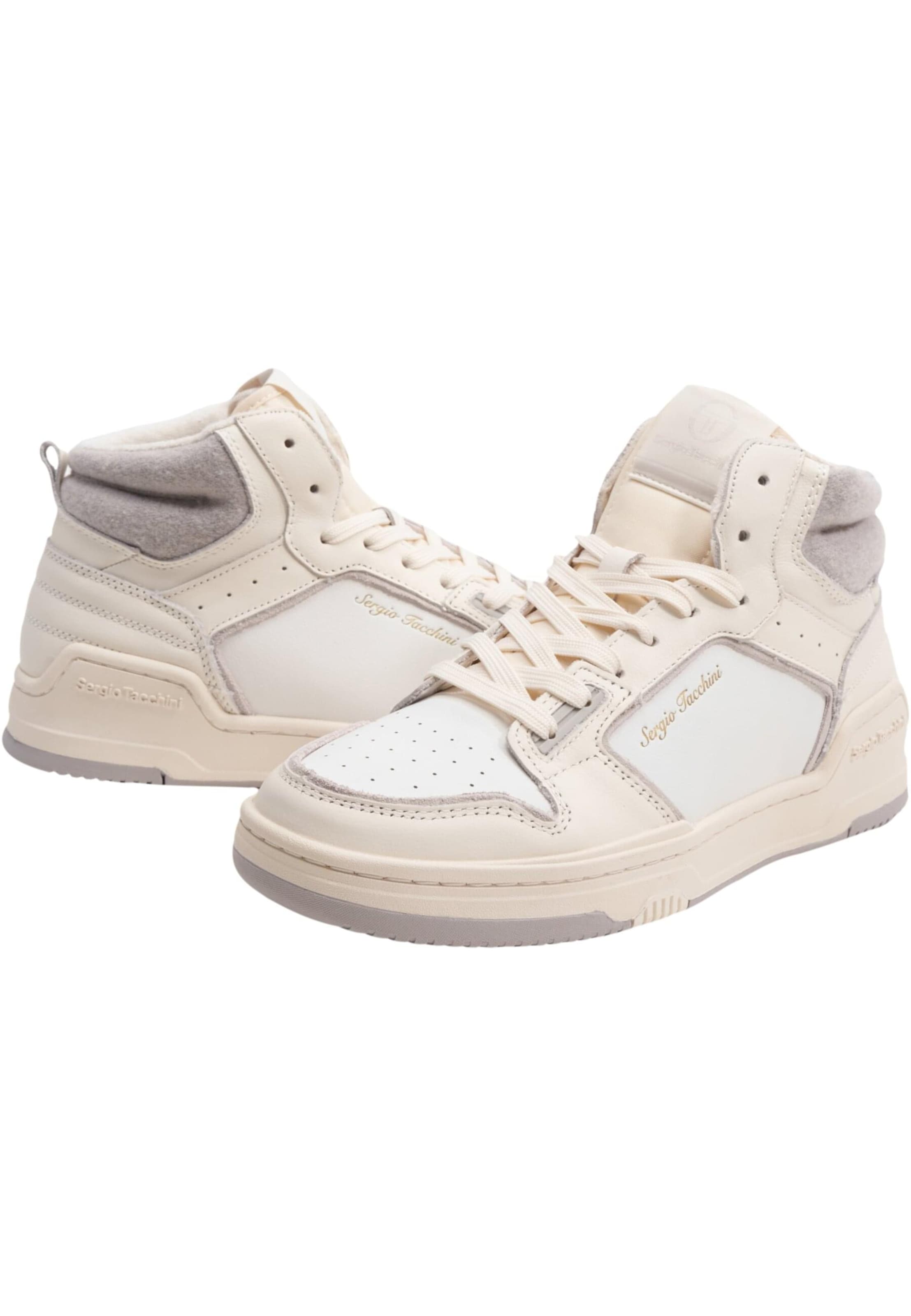 Baskets hautes Sergio Tacchini en blanc