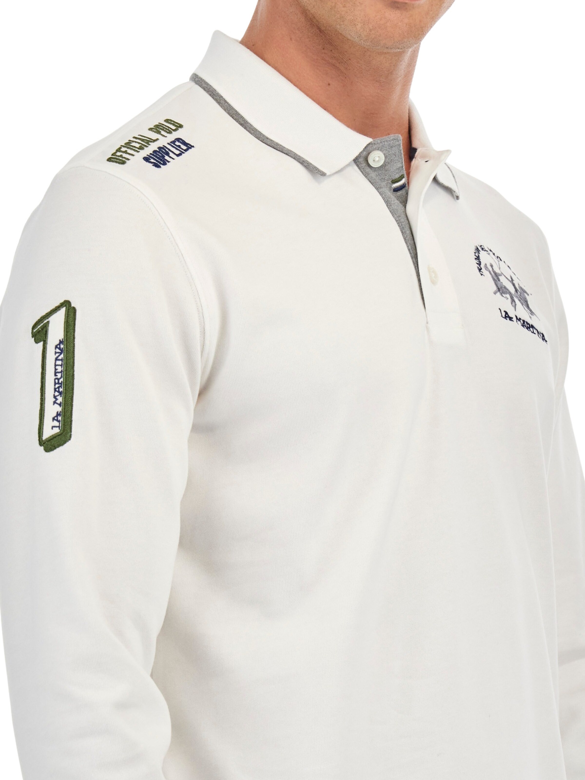 Maglietta di La Martina in bianco