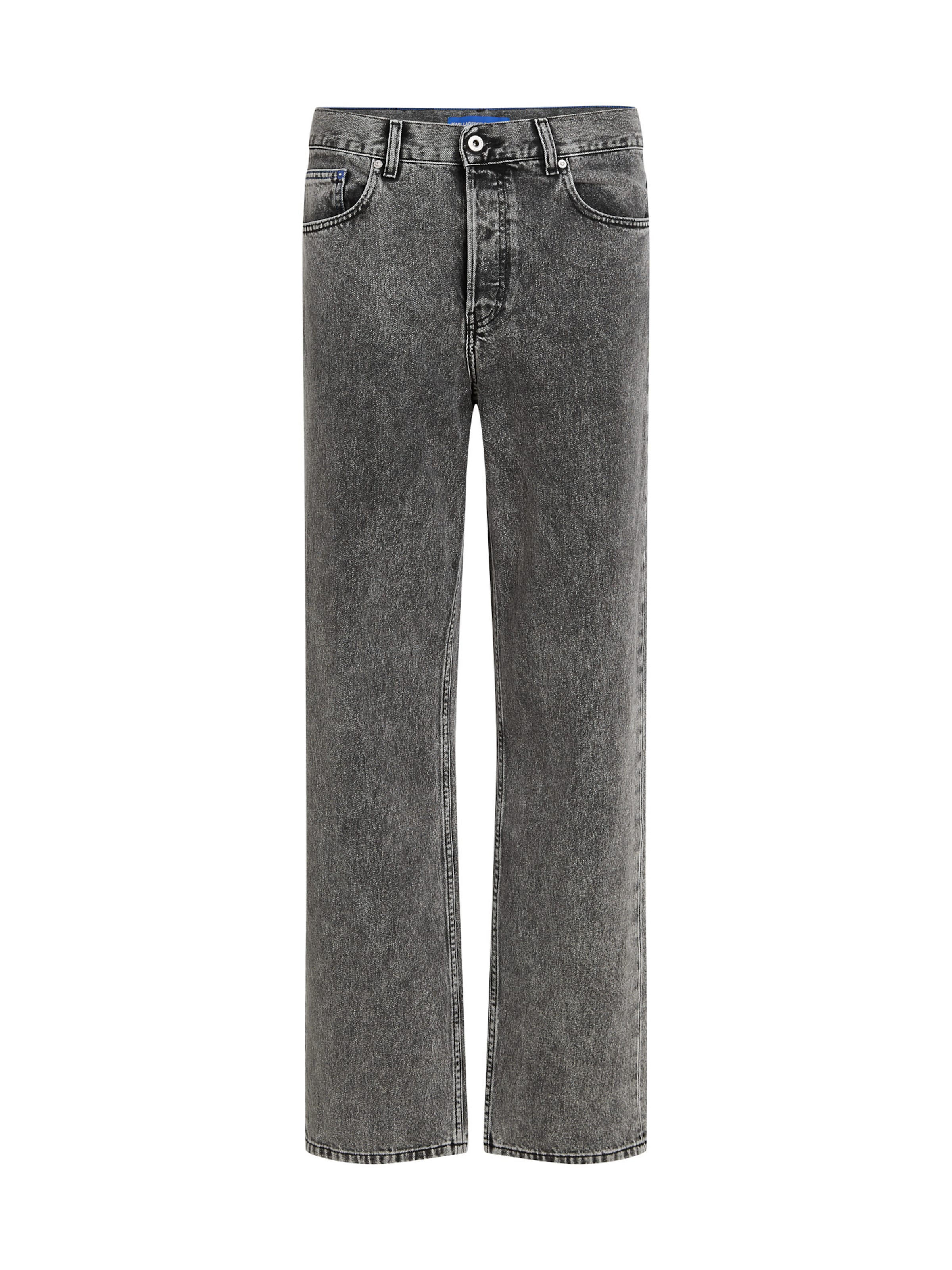 KARL LAGERFELD JEANS Loose fit Jeans in Black: front