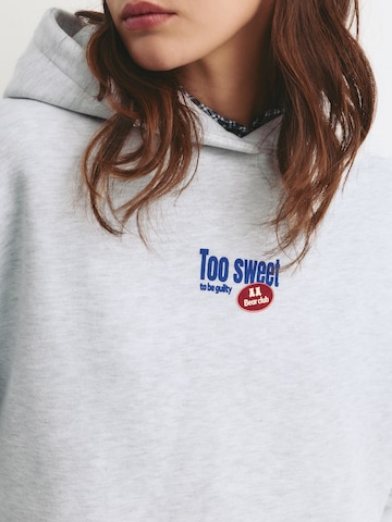 Pull&Bear Mikina – šedá