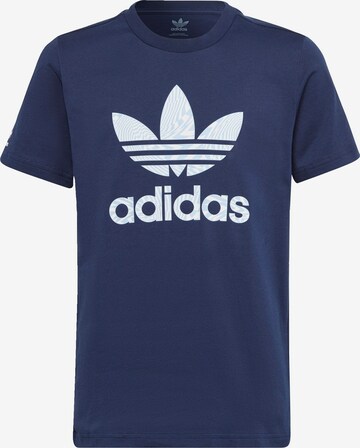 T-Shirt 'Rekive' ADIDAS ORIGINALS en bleu : devant