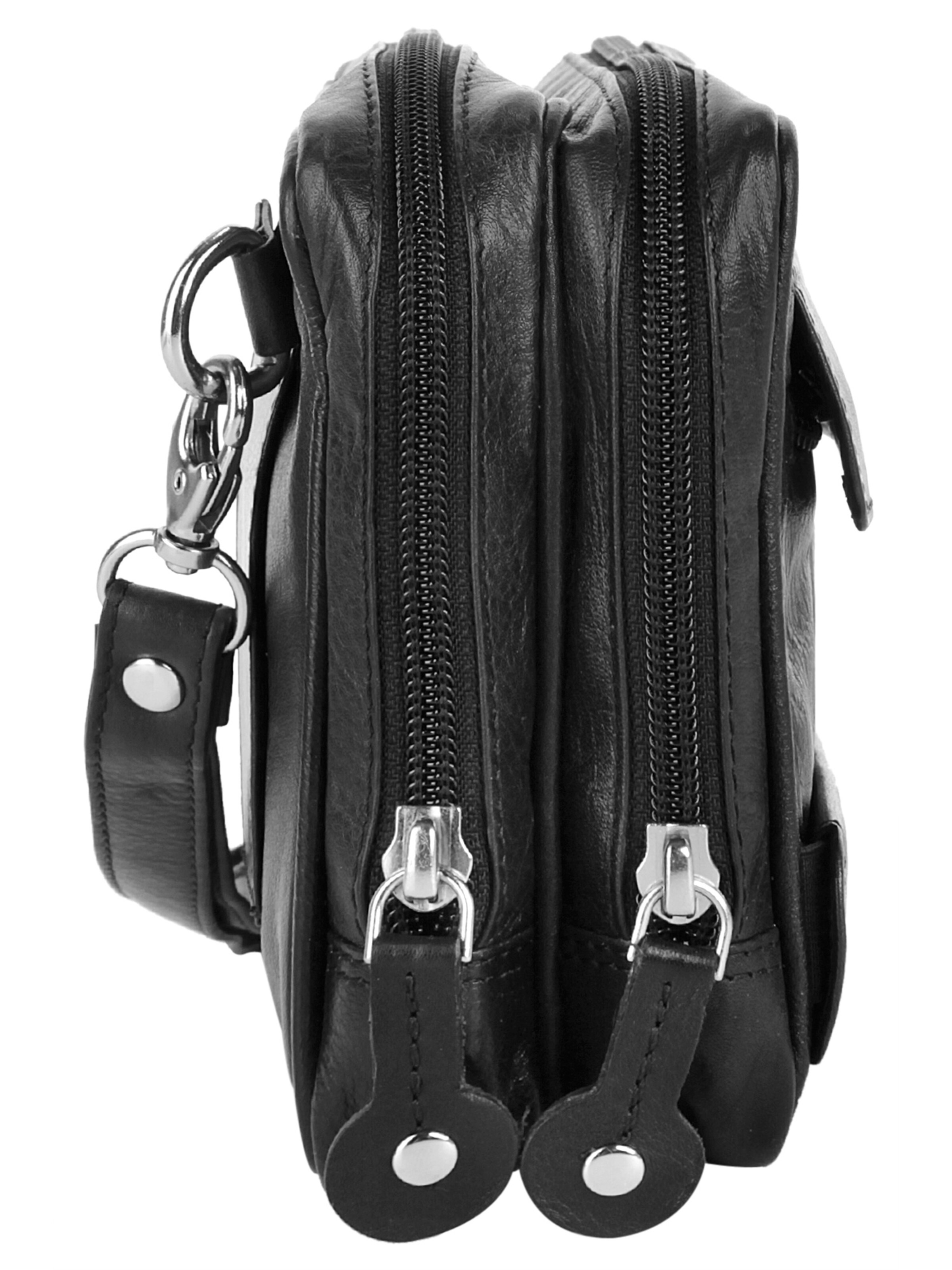 Poche ventrale Szuna en noir