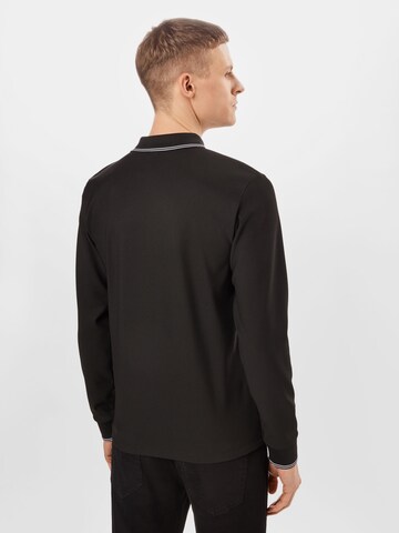 River Island Poloshirt 'MAISON' in Schwarz