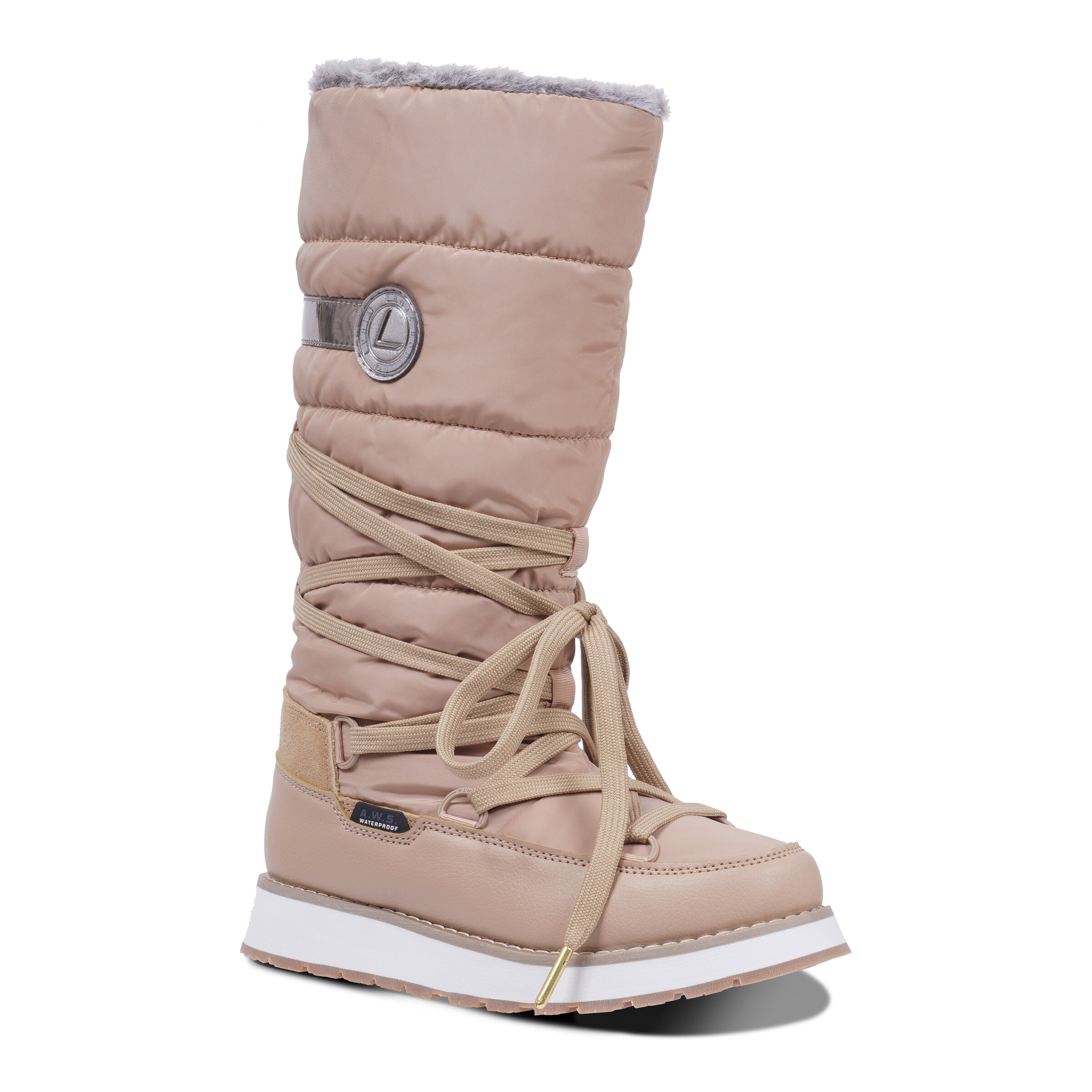 LUHTA Boots 'Tahtova Ms' σε μπεζ