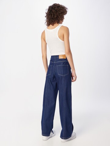 Hosbjerg Wide Leg Jeans in Blau