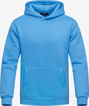behype Sweatshirt 'COMFY' in Blue: front