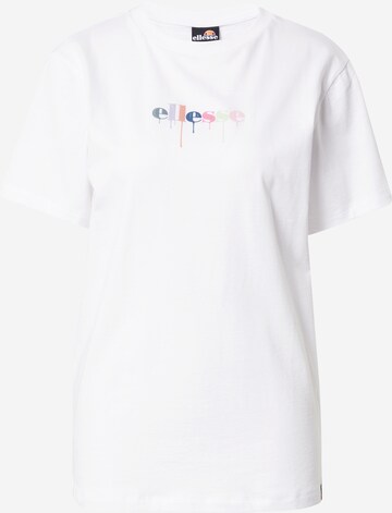 T-shirt fonctionnel ELLESSE en blanc : devant