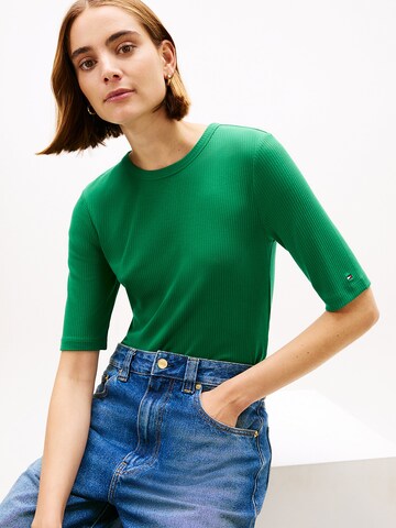 TOMMY HILFIGER T-Shirt in Grün