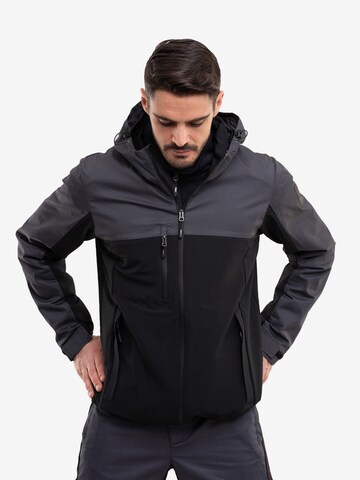 Rukka - Chaqueta de montaña 'Poukkola' en negro: frente