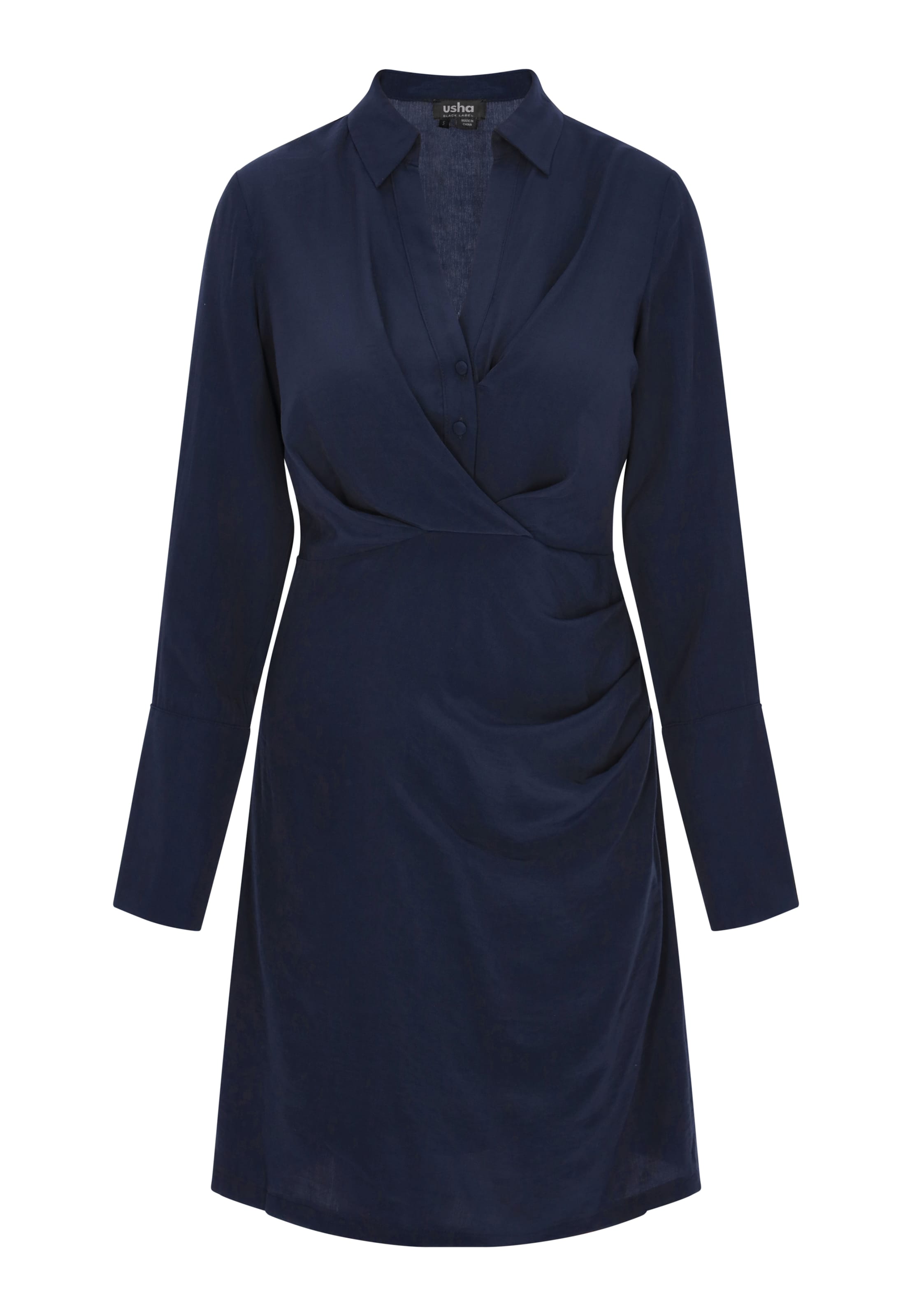 mėlyna usha BLACK LABEL Suknelė 'Fashion Look': priekis