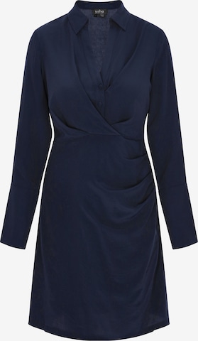 Robe 'Fashion Look' usha BLACK LABEL en bleu : devant