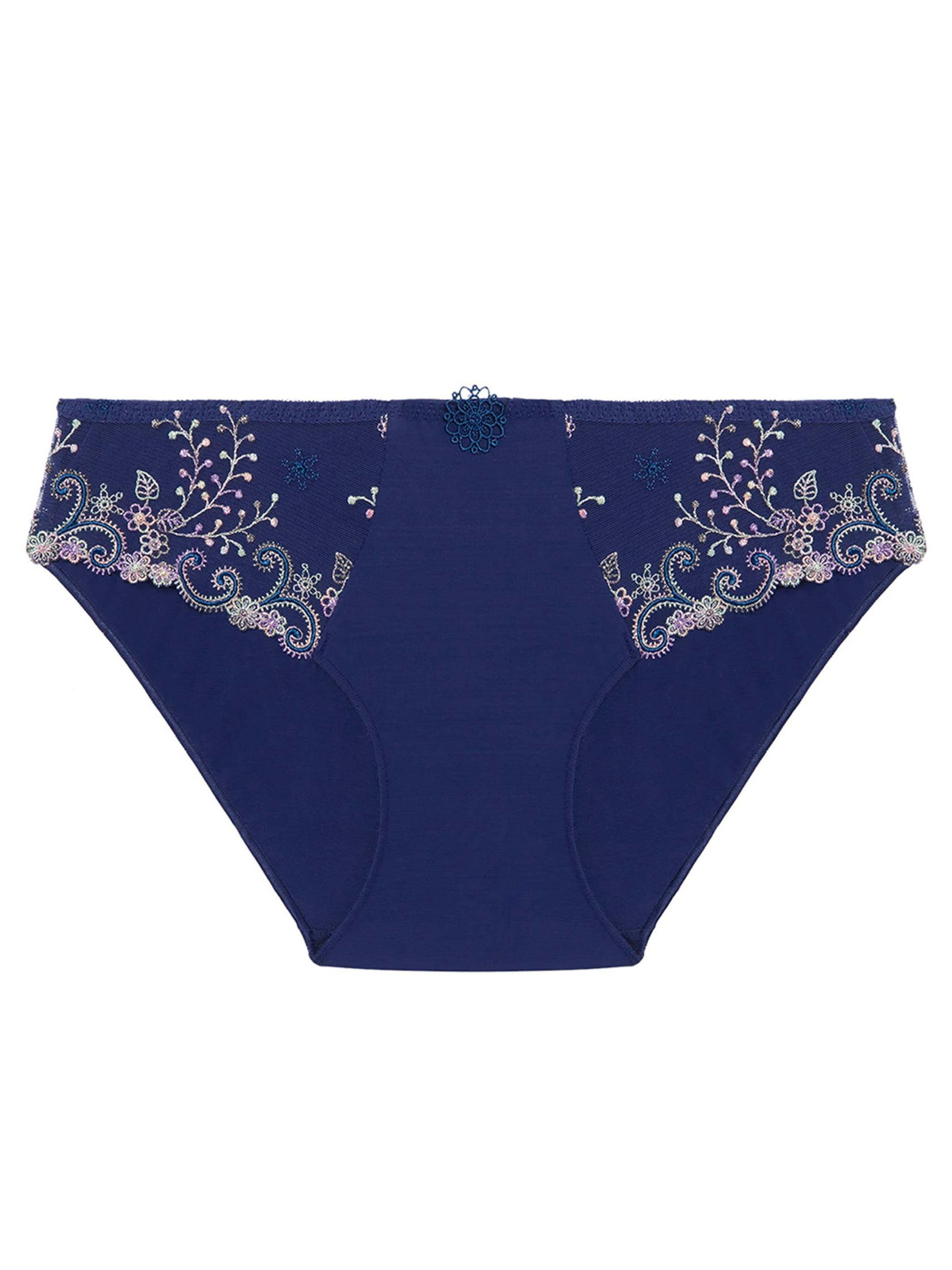 Simone Perele Panty 'Délice' in Blue: front