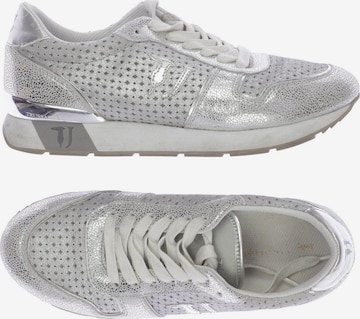 Trussardi Sneakers & Trainers in 38 in Grey: front