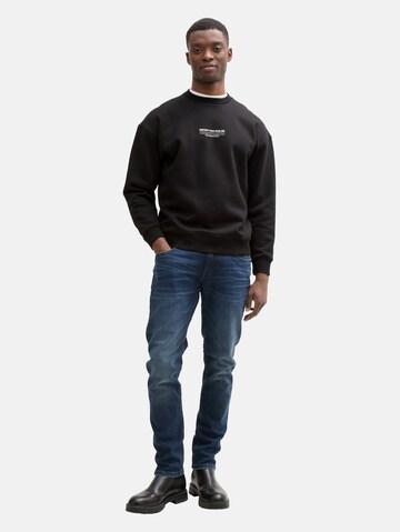 TOM TAILOR DENIM Свитшот в Черный
