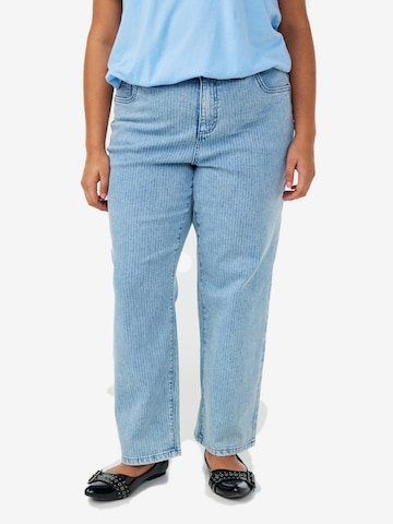 mėlyna Zizzi Standartinis Džinsai 'KIANA FIT': priekis