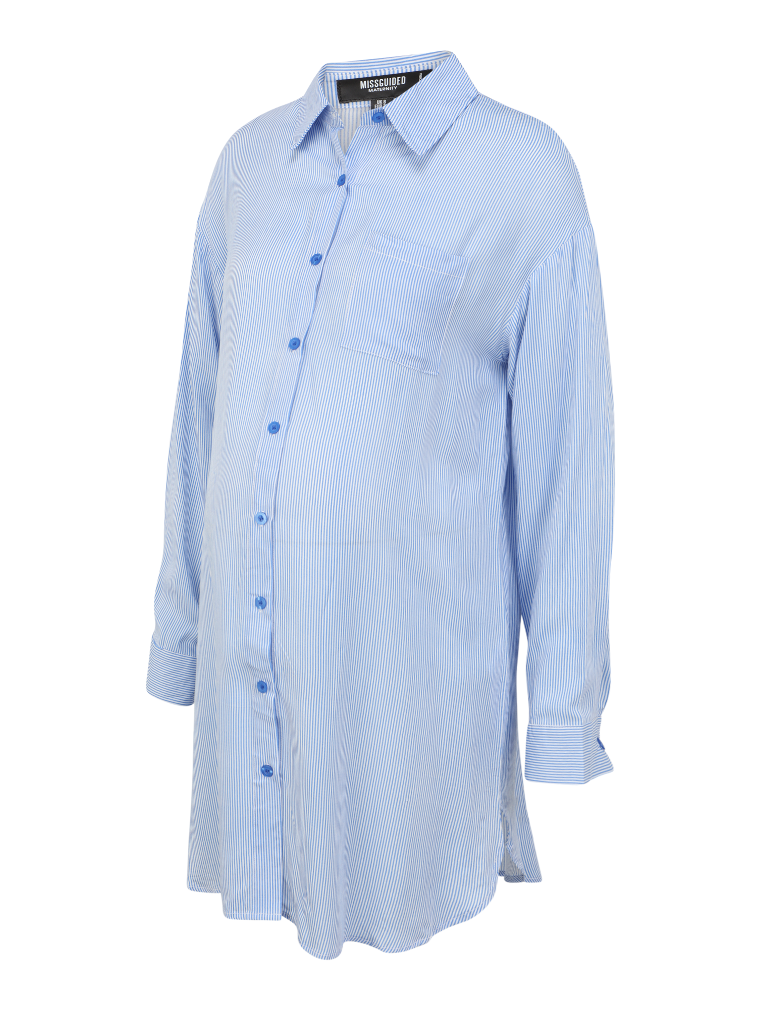 Donna Abbigliamento Missguided Maternity Camicia da notte in Blu 