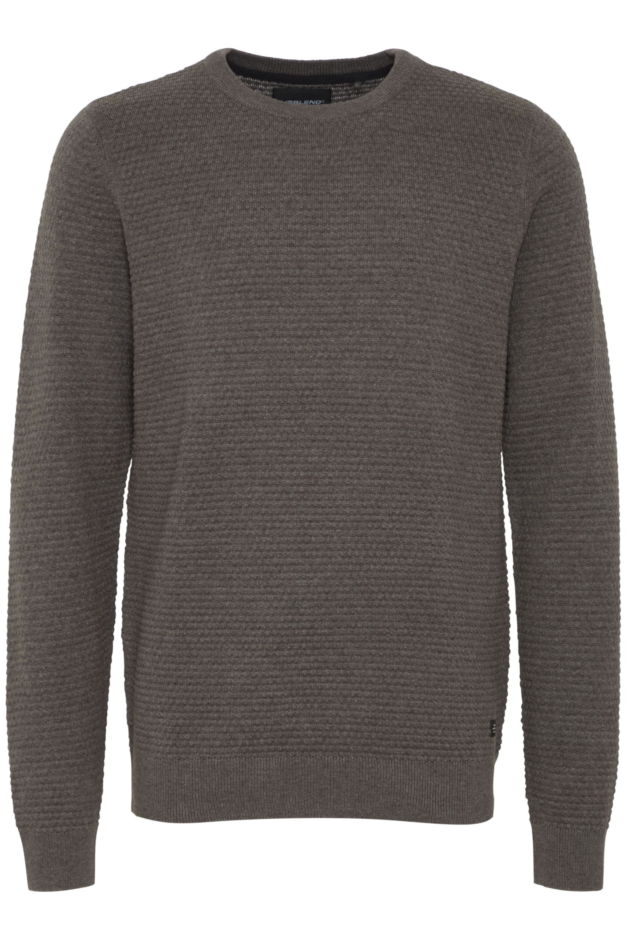 BLEND Pullover 'Zap' in Grau: Vorderseite