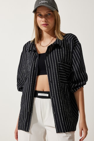 Happiness İstanbul Μπλούζα σε μαύρο