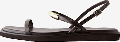 Sandalai iš Next, spalva – šokolado spalva, Prekių apžvalga