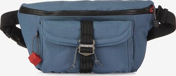 Hedgren Fanny Pack 'Map' in Blue: front