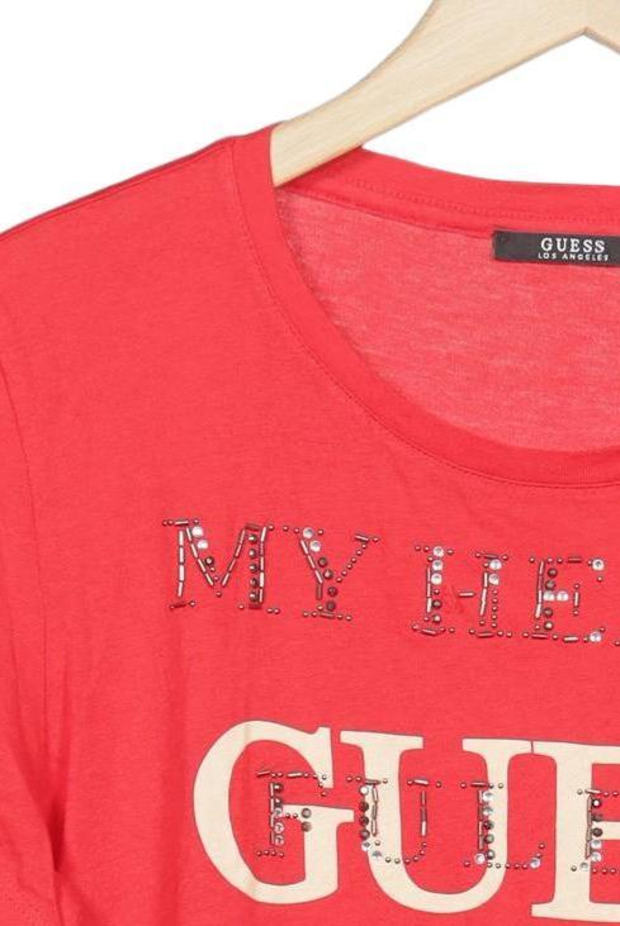 GUESS Top & Shirt in M in Red