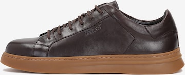 Kazar Sneakers laag in Bruin: voorkant