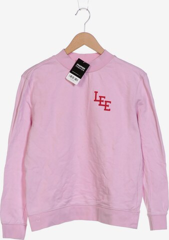 Lee Sweatshirt & Zip-Up Hoodie in S in Pink: front