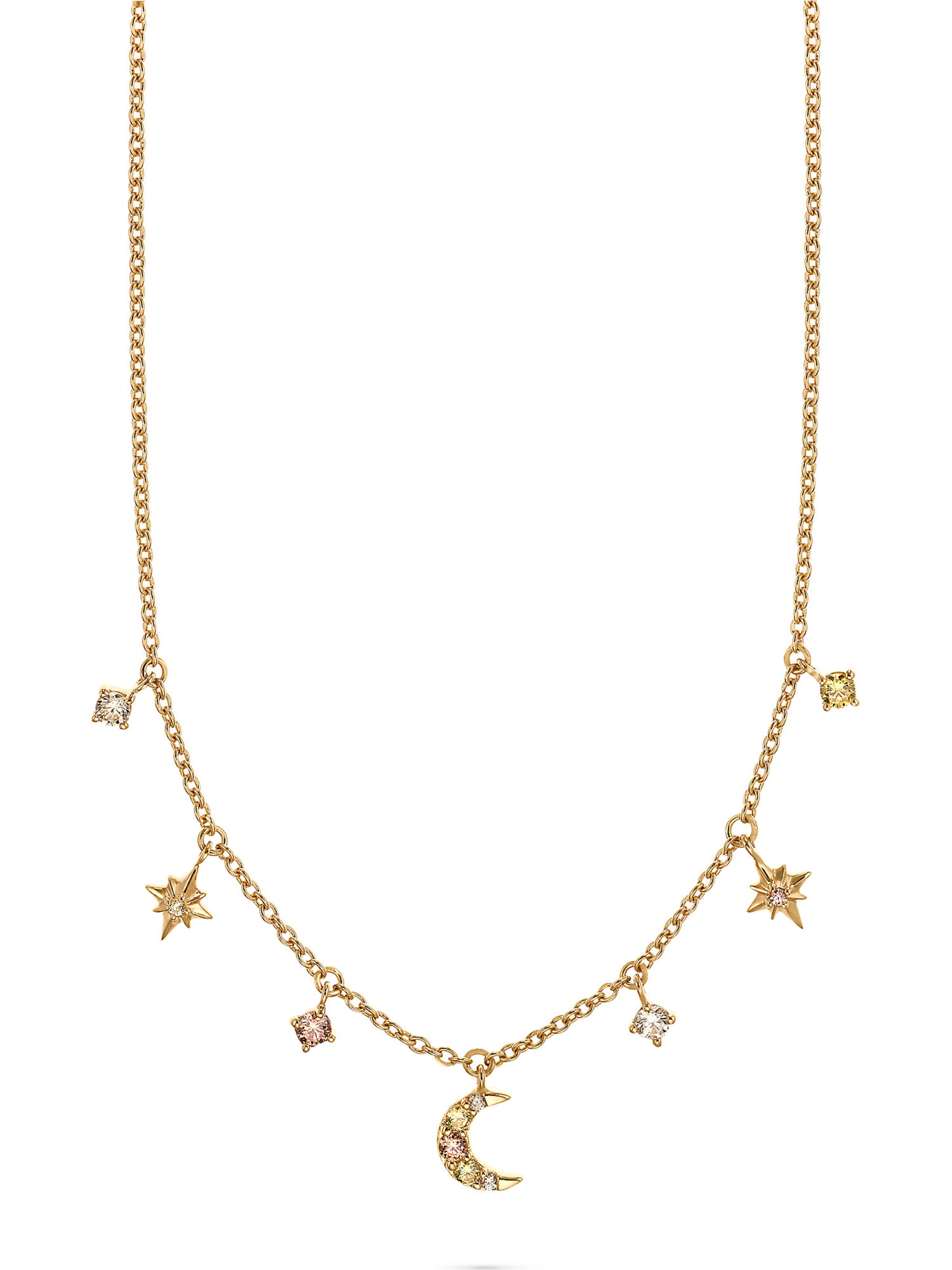 FAVS Little Friends Kette in Gold: Vorderseite