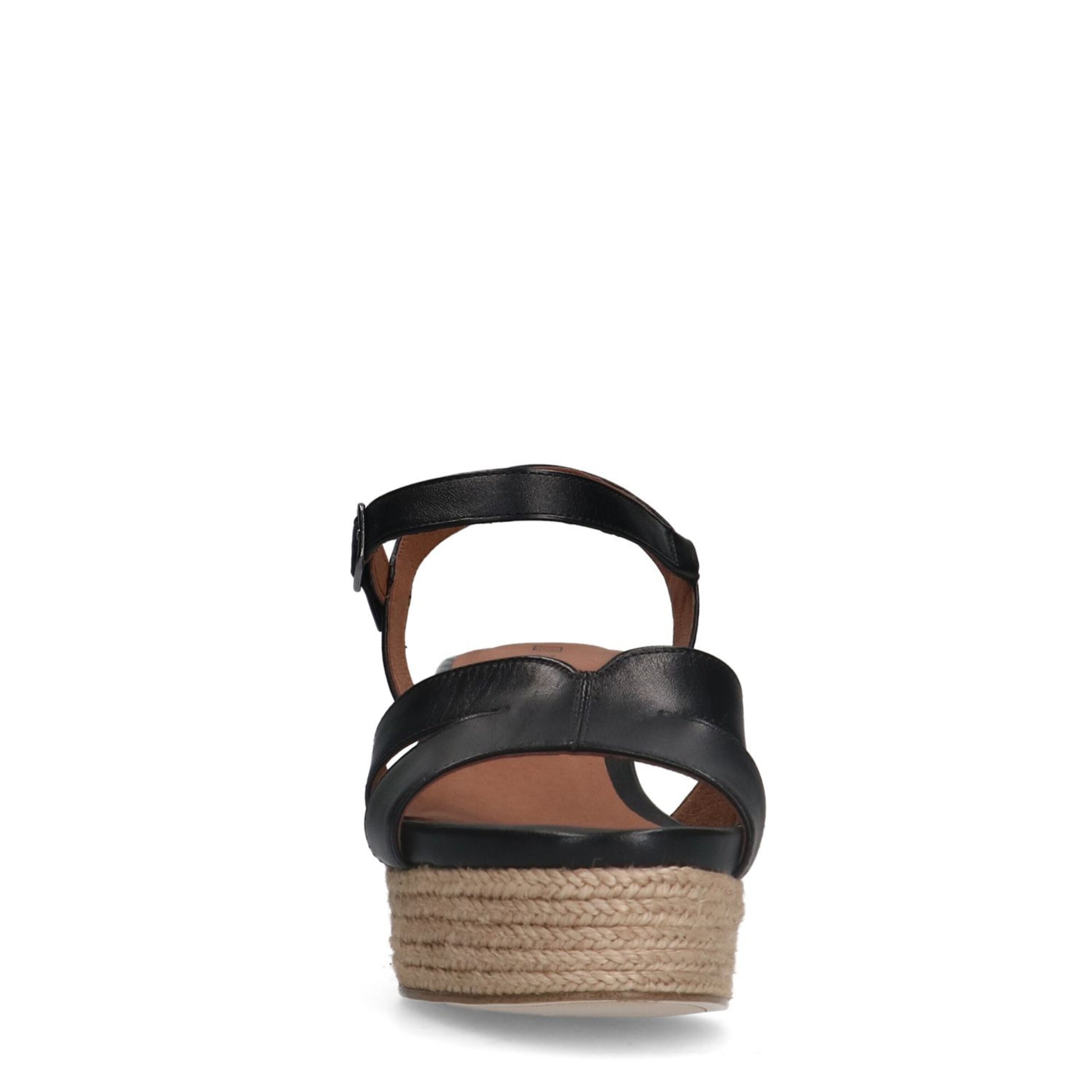 MANFIELD Sandale in Schwarz