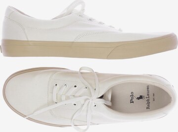 Polo Ralph Lauren Sneakers & Trainers in 46 in White: front