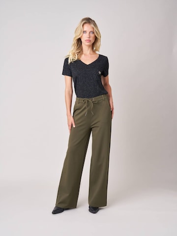 Loosefit Pantalon Deeluxe en vert