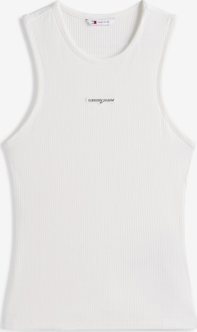 Tommy Jeans Топ в Белый: спереди
