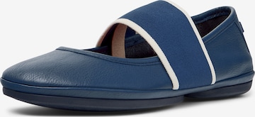 Ballerines à lanières ' Right Nina ' CAMPER en bleu : devant