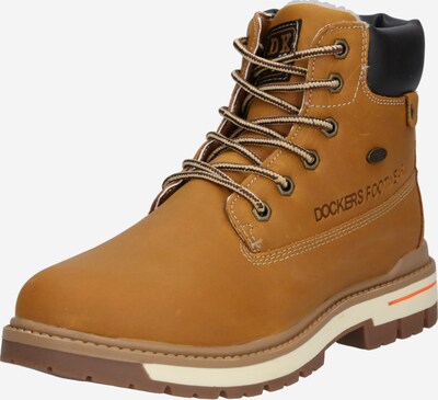 Dockers by Gerli Bottes en cognac / noir, Vue avec produit