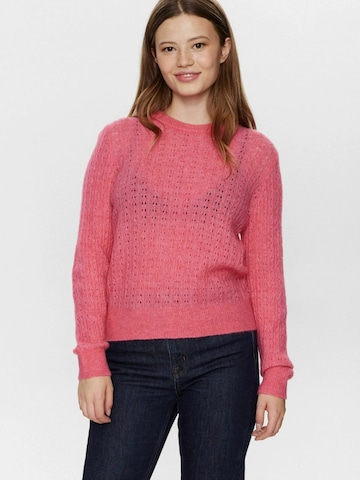 Pullover ' NURIETTE ' di NÜMPH in rosa: frontale