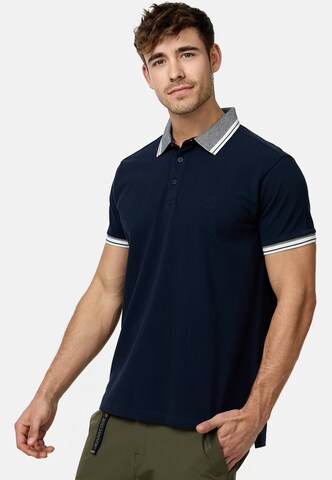INDICODE JEANS Shirt 'Jamie' in Blauw