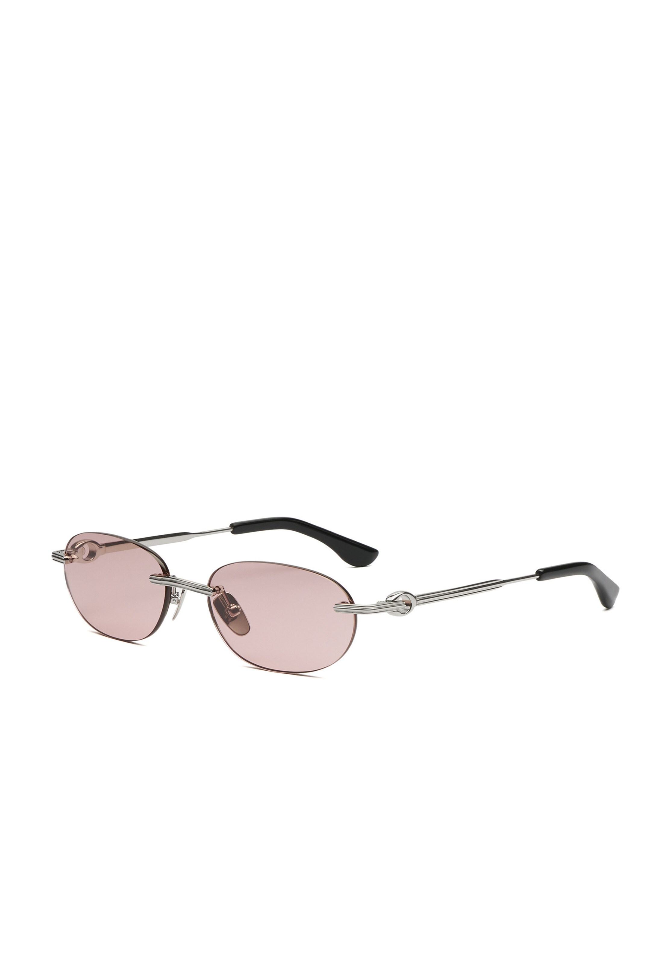 CHIMI Sonnenbrille 'Cadenza' in Silber: Vorderseite
