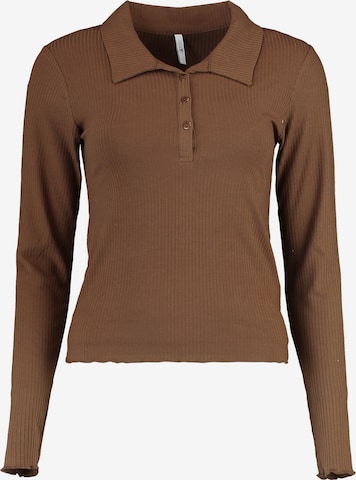 T-shirt 'Feliz' Hailys en marron : devant