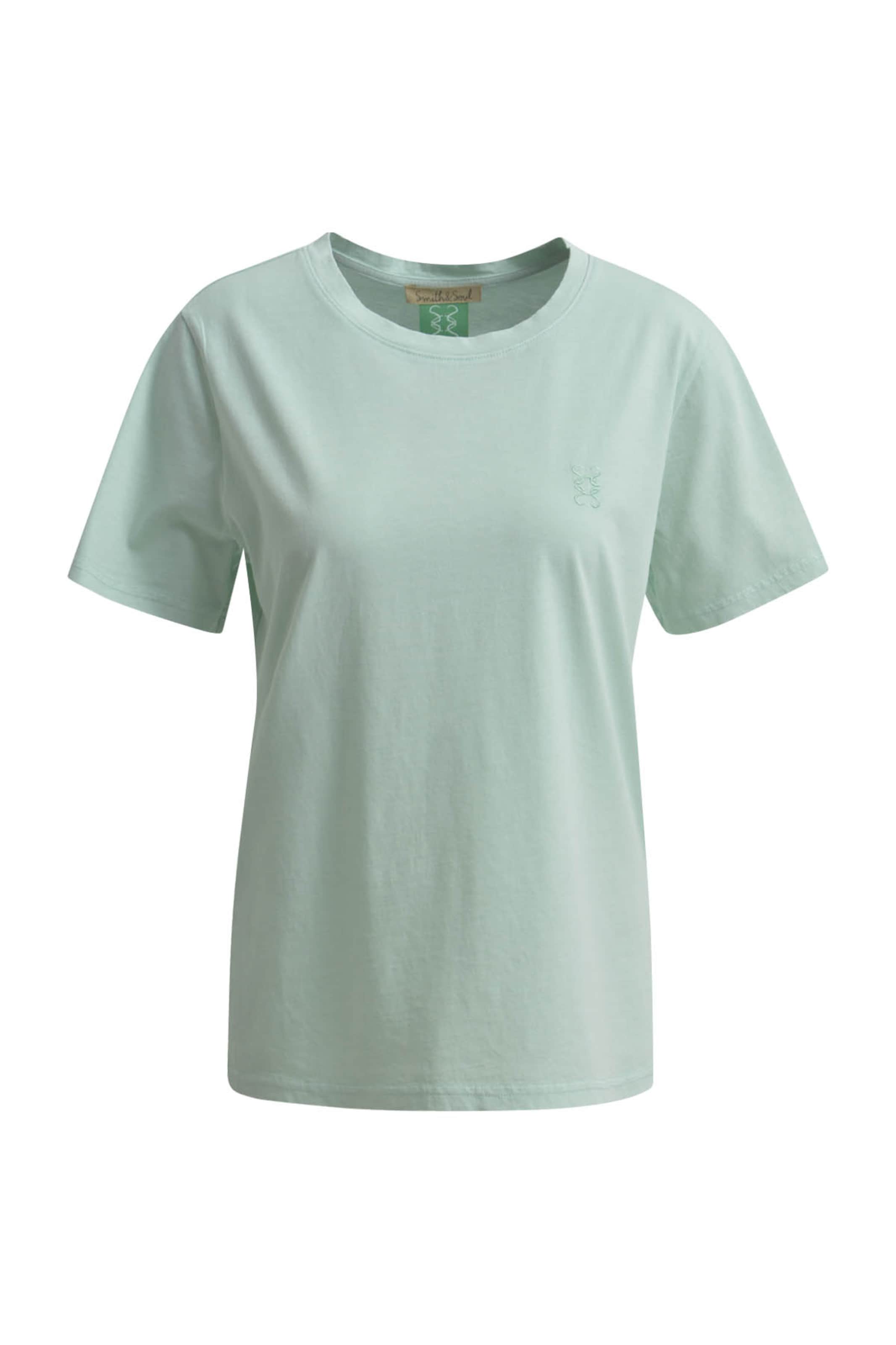 Smith&Soul Tričko - Zelená: predná strana