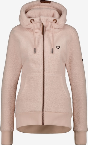 Alife and Kickin Sweatjacke 'YasminAK' in Pink: predná strana