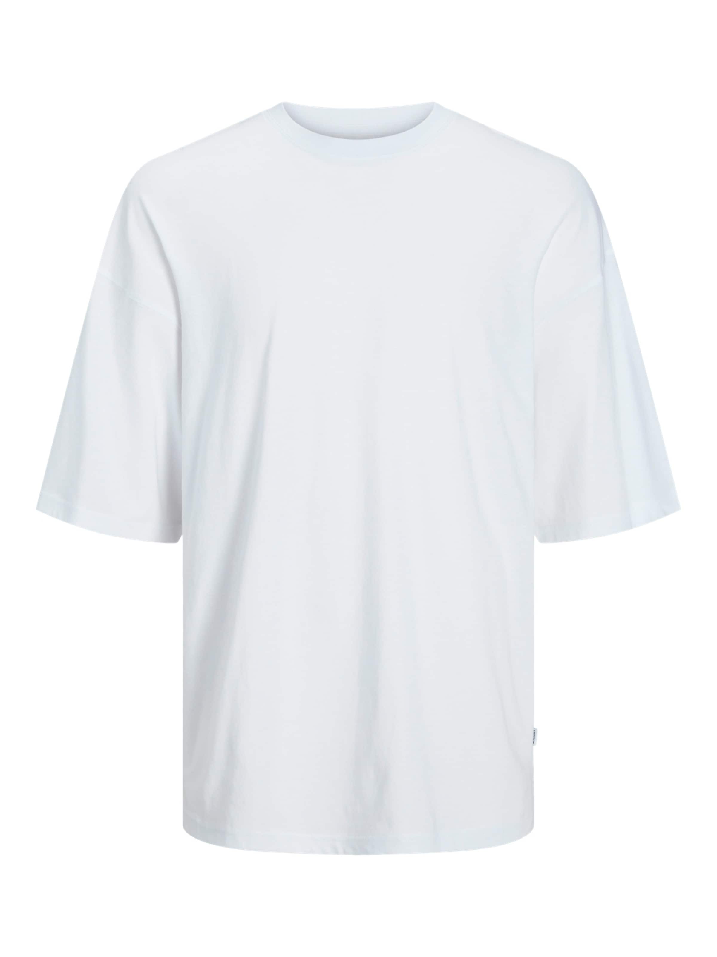 JACK & JONES Μπλουζάκι 'JJECharge' σε λευκό: μπροστά