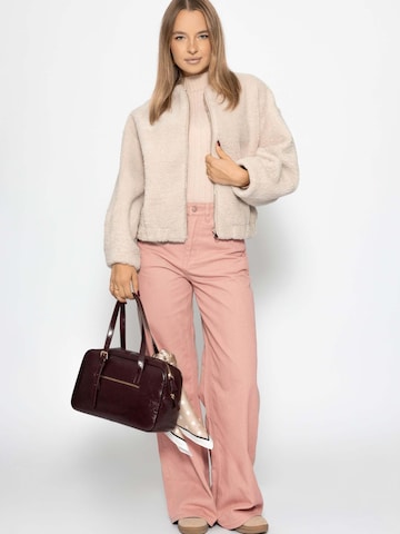 SASSYCLASSY Loosefit Jeans‌‌‌‌ in Pink: Vorderseite