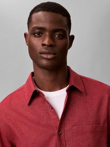 Calvin Klein Jeans Regular Fit Hemd in Rot