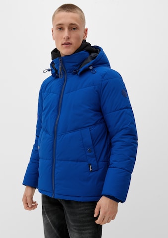 QS Zimná bunda - Modrá: predná strana